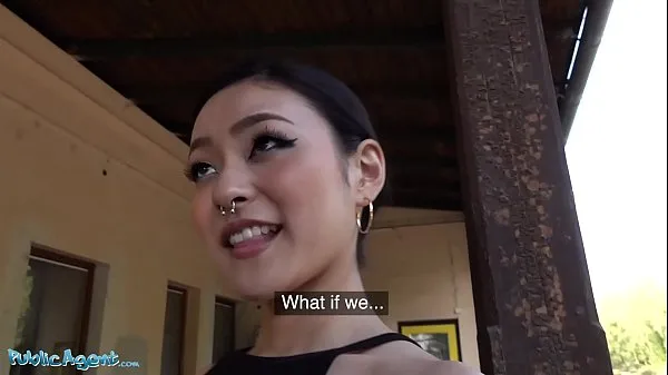 Rae Lil Black's Cash-Hungry Public Fuck: Japanese Slut Drilled Deep