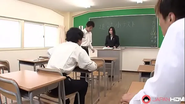 Watch two Asian dudes indulge in a slut's wet pussy in this sharp adult scene